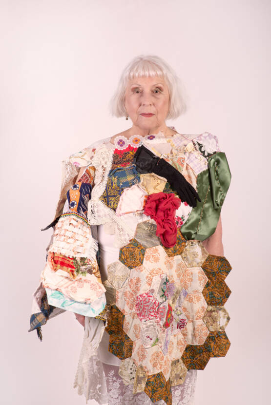 Model Lily Rosa (82). Fotografie: Mirjam Boomert Model Lily Rosa (82). Fotografie: Mirjam Boomert