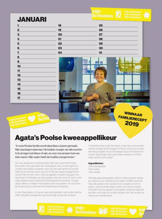 Januari, Agata's Poolse kweeappellikeur