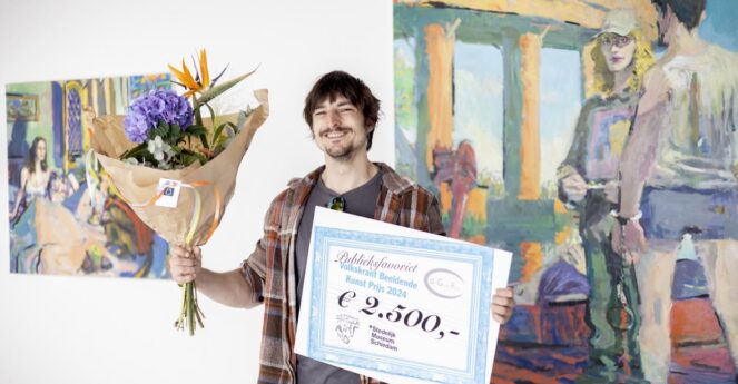Sebastian Haquin wint Volkskrant Beeldende Kunst Publieksprijs