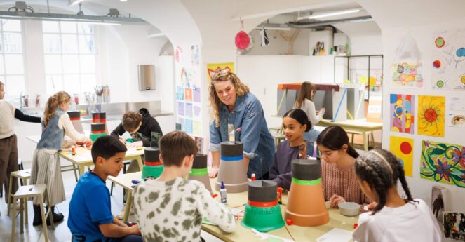 Kunstklas voor kinderen